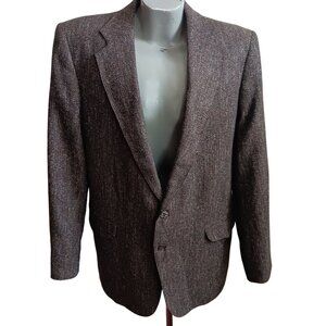 Men's 44L Vintage 80's Blazer Jacket Tregos Westernwear Western Cowboy Rancher